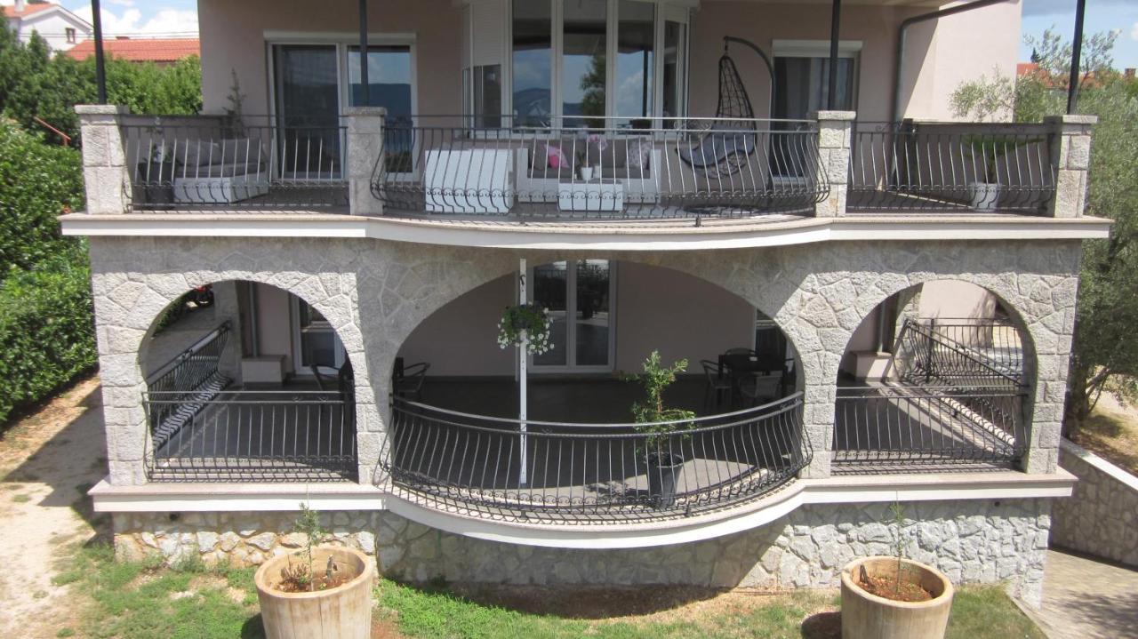 Natasa Apartments Krk Vrh  外观 照片